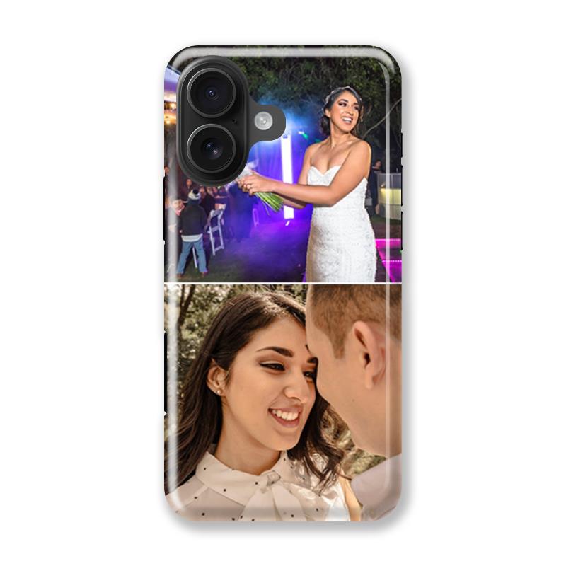 iPhone 16 Case - Custom Phone Case - Create your Own Phone Case - 2 Pictures - FREE CUSTOM